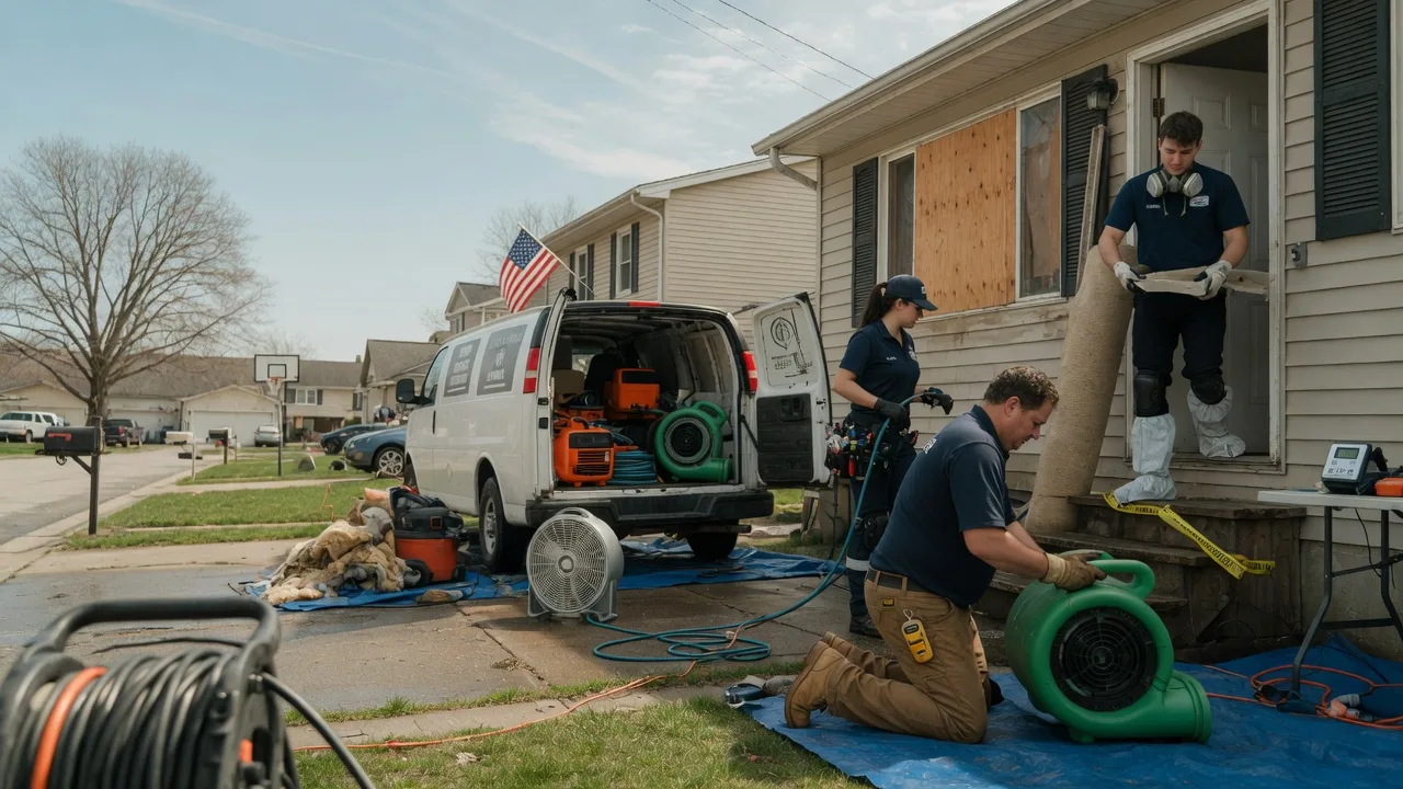 Water Damage Restoration in Belmont, WV near me